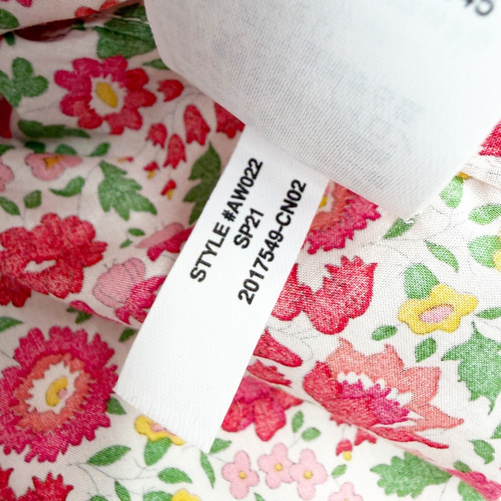 J. Crew Slim-Fit Button Down Shirt in Liberty Fabric Danjo Floral Print Size 4 - Picture 14 of 14